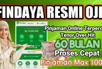 Pinjaman online Findaya menjadi salah satu alternatif solusi keuangan modern yang menawarkan proses cepat, praktis, dan mudah diakses.